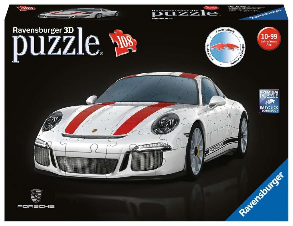 Porsche 911R Puzzle 3D Ravensburger