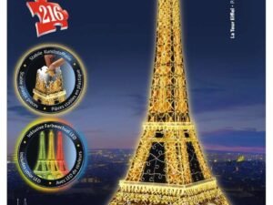 La Tour Eiffel Puzzle 3D Night Edition Con Luci Ravensburger