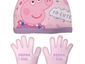 Peppa Pig Set Cappello E Guanti Bambini 1