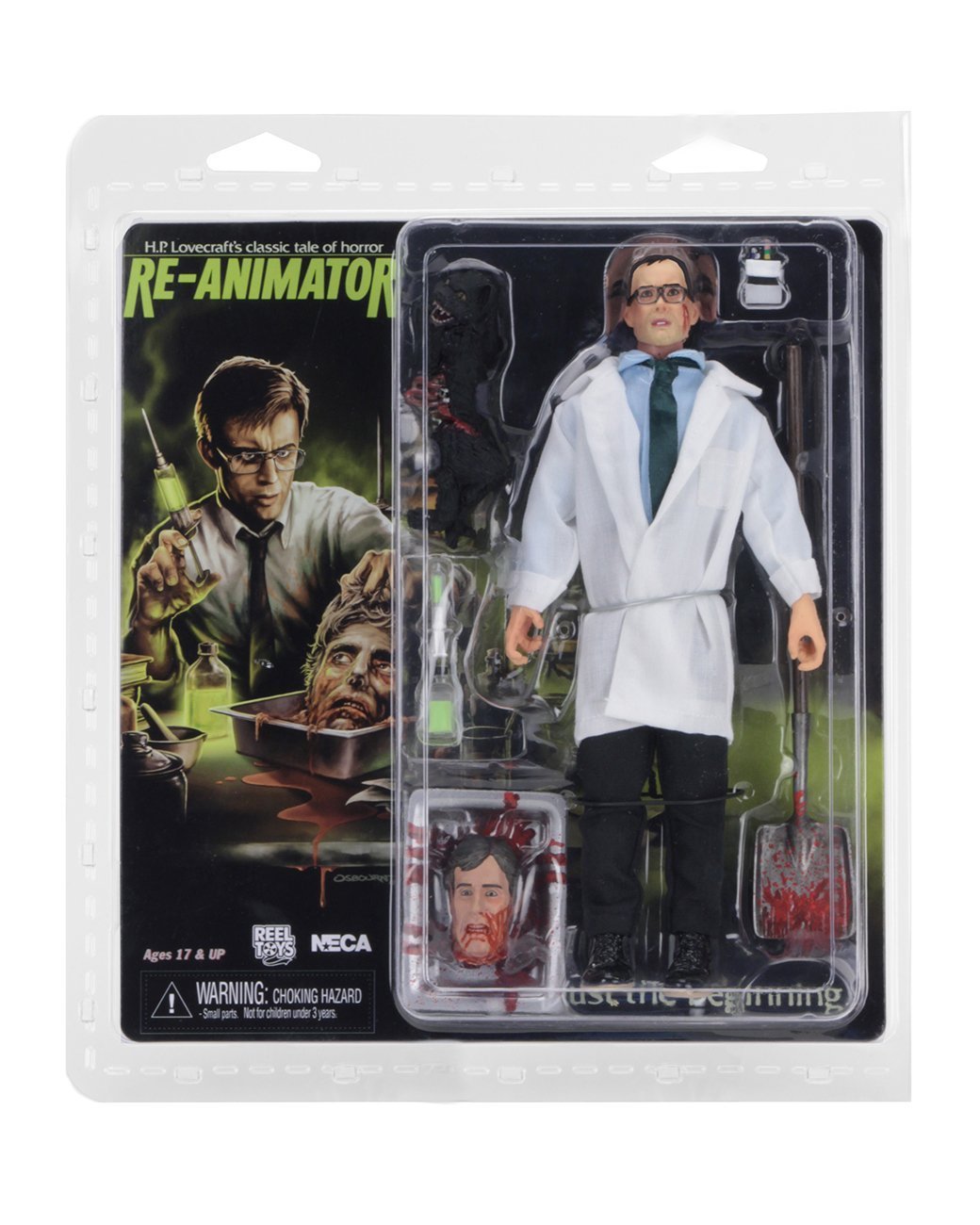 Re Animator Retro Action Figure Herbert West 20 Cm Neca