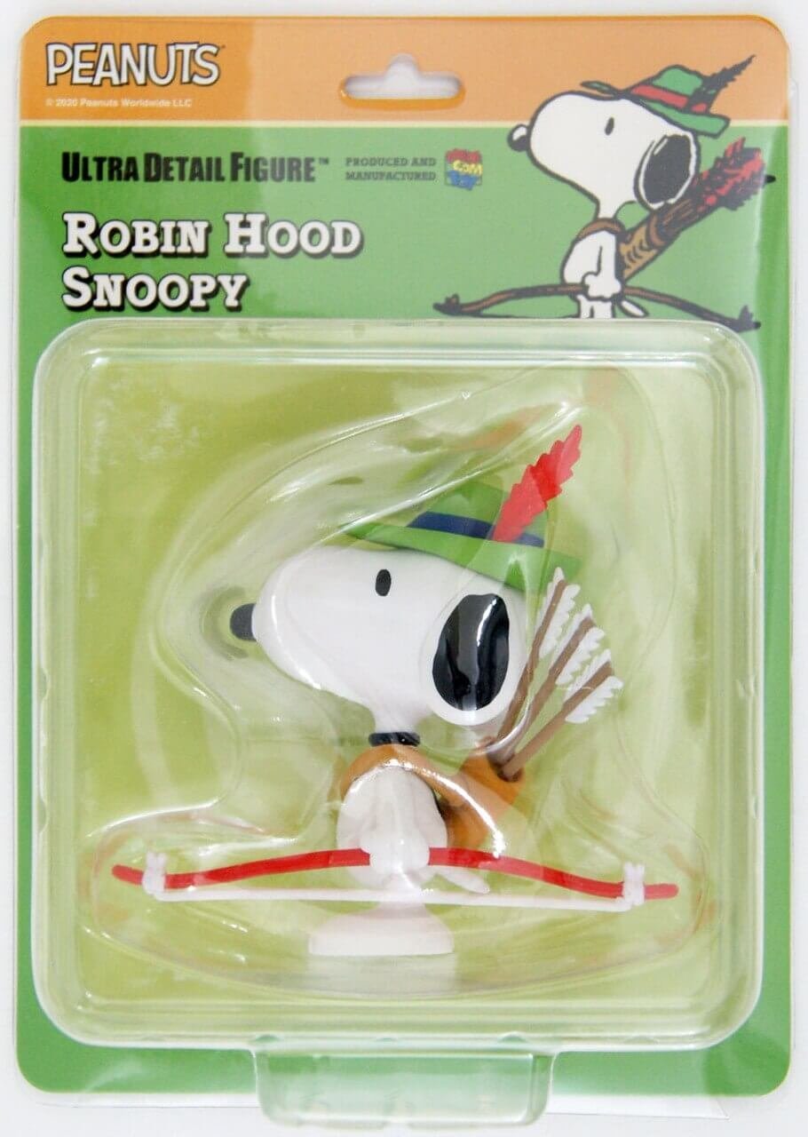 Peanuts Udf Series 11 Mini Figure Robin Hood Snoopy 7 Cm