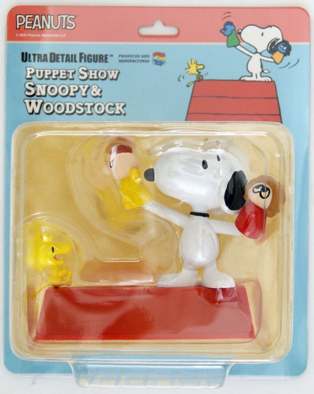 Snoopy E Woodstock Peanuts Udf Series 11 Mini Figures Puppet 10 Cm