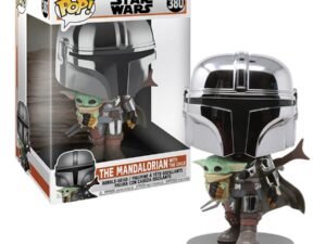 The Mandalorian Holding The Child Funko Pop Super Sized 25 Cm 380
