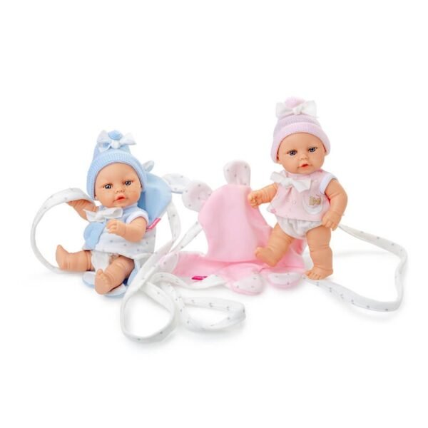 Coppia Bambolotti In Silicone Gemellini 25 Cm Berjuan