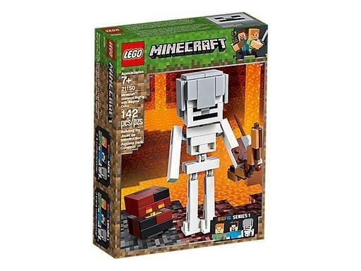 Lego 21150 Minecraft Dello Scheletro Con Cubo Di Magma Maxi Figure