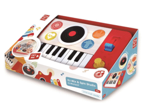 Dj Mix Spin Studio Gioco Musicale In Legno Per Bambini