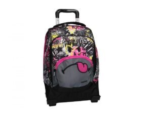 Zaino Scuola Trolley Con Ruote Face