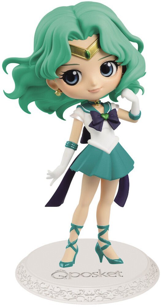 Sailor Moon Eternal The Movie Q Posket Mini Figure Super Sailor Neptune Ver A 14 Cm