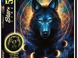 Puzzle 500 Pcs Ravensburger Glow In The Dark Wolf