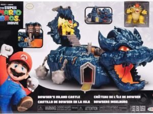Bowsers Island Castle Playset Super Mario Bros The Movie
