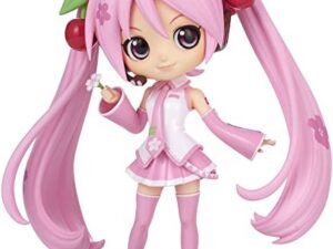 Hatsune Miku Q Posket Mini Figure Sakura Miku Ver A 14 Cm