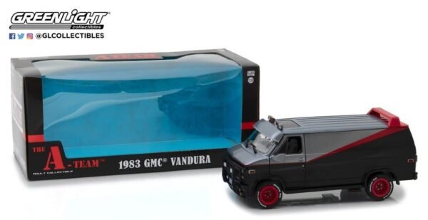 A Team 1983 Gmc Vandura Diecast Model 1 24