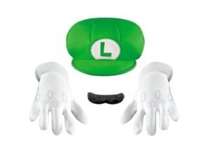 Luigi Super Mario Kit Travestimento Roleplay