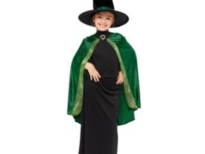 Professor Mcgonagall Mc Granitt Costume Carnevale Harry Potter Bambina Fancy Dress