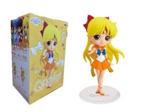 Mini Figure Super Sailor Venus Ver A Sailor Moon Eternal The Movie Q Posket 14 Cm