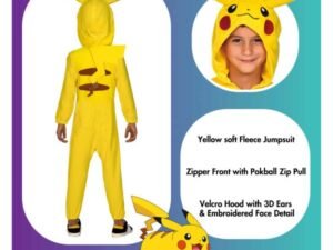 Pokemon Costume Carnevale Bambino Fancy Dress