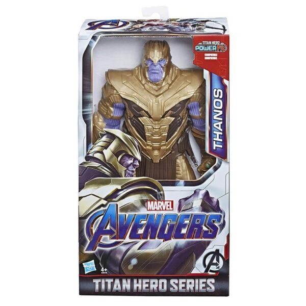 Thanos Deluxe Action Figure Personaggio 30Cm Avengers Endgame Titan Hero Power Fx