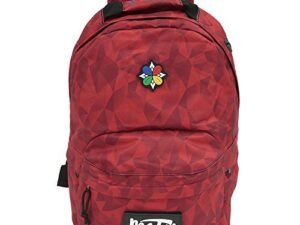 Mates Zaino Americano Organizzato Rosso Scuola