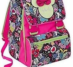 Minnie Schoolpack Seven Zaino E Astuccio 3 Zip