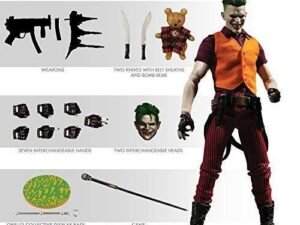 The Joker Clown Prince Of Crime Edition Action Figure Mezco One 1 12 Dc Comics 17 Cm