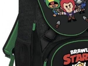 Zaino Scuola Brawl Stars Estensibile Astuccio 3 Zip School Pack
