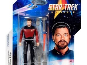 Commander William Riker Action Figure Star Trek The Next Generation 13 Cm