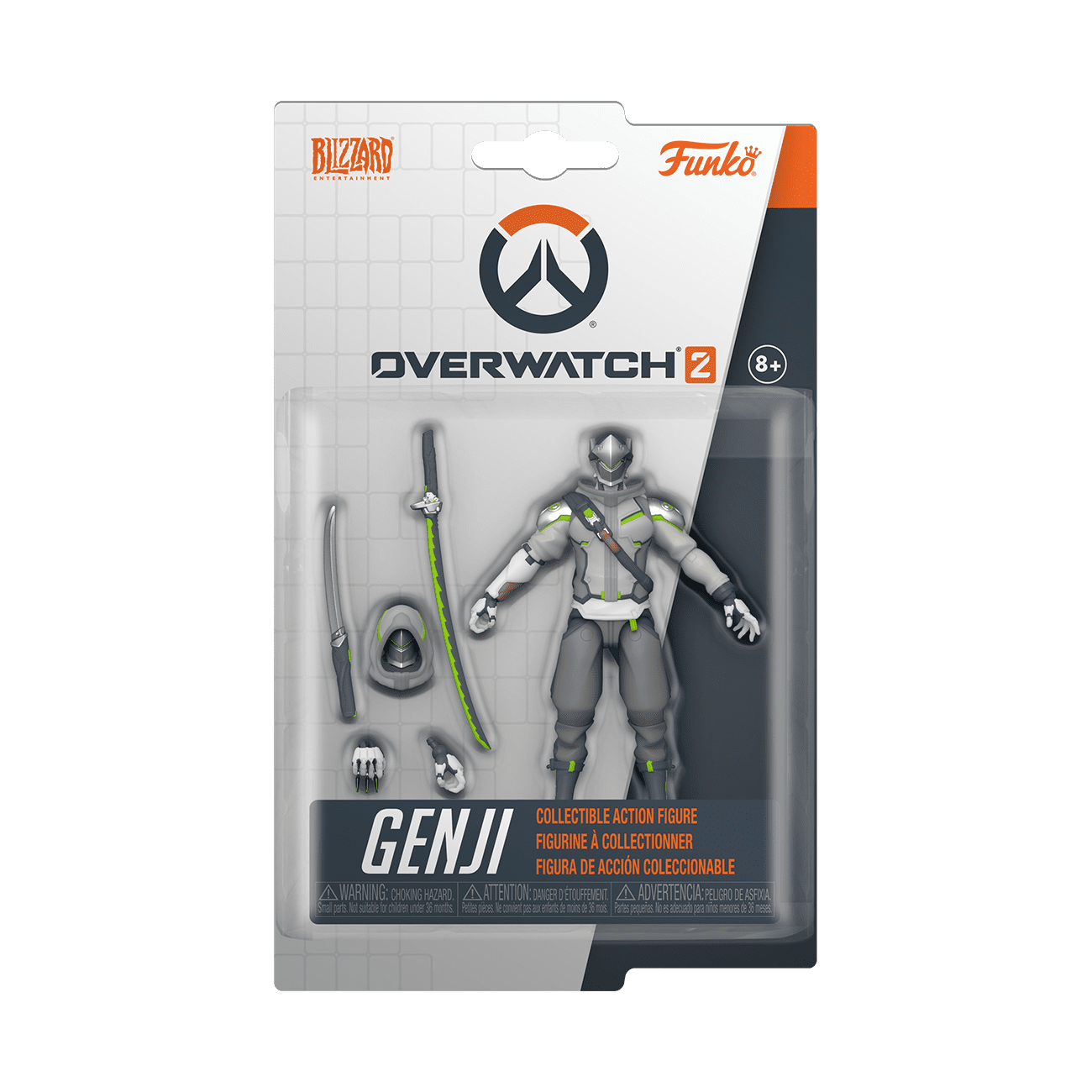 Genji Overwatch 2 Action Figure 10 Cm