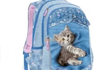 Zaino Scuola A Tre Cerniere Racael Hale Gatto
