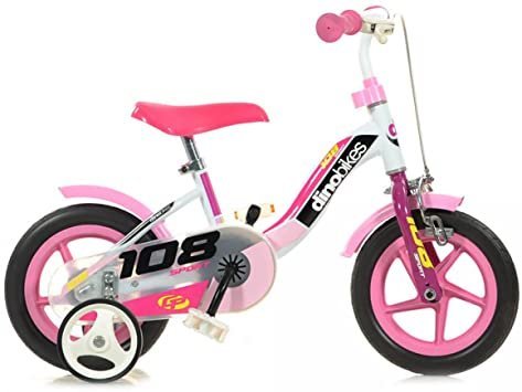 Bicicletta Bambina 10 Rosa Dino Bikes