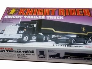 Knight Rider Modelkit 1 28 Trailer Truck Tv Serie Supercar Scala Aoshima Camion