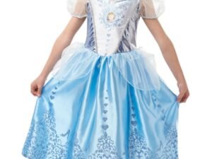 Cenerentola Costume Deluxe Carnevale Fancy Dress Disney Princess