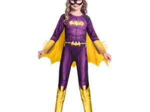 Batgirl Costume Carnevale Bambina Deluxe Roleplay Fancy Dress