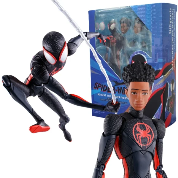 S.H.Figuarts Spider-Man Miles Morales – Kolekcjonerska Figurka - obrazek 2