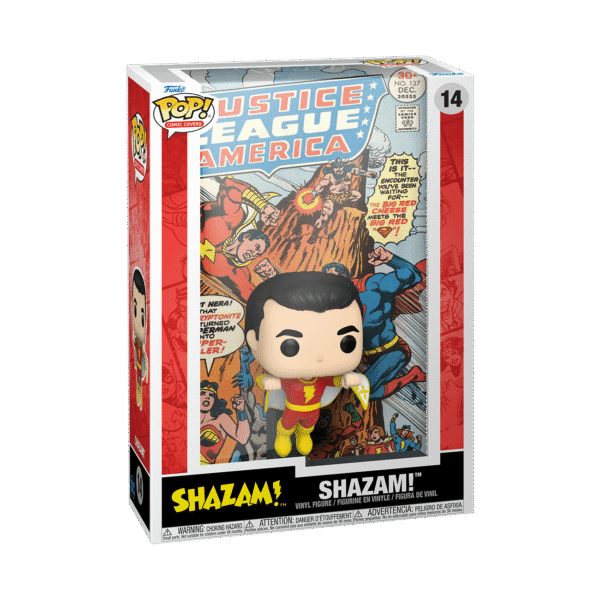 Shazam Funko Pop Comic Cover Dc Figure 9 Cm