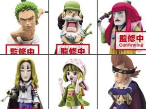 One Piece Wcf Chibi Pvc Statues 7 Cm Wanokuni
