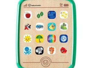 Tablet In Legno Per Infanzia Bambini Magic Touch Interattivo Italiano Tedesco Inglese