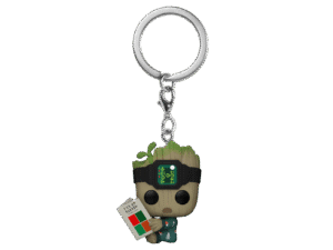 Groot With Book I Am Groot Funko Pop Marvel Keychain 5 Cm