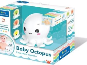 Clementoni Baby Octopus Primo Bagnetto Gioco Luci E Melodie Neonato 0 Mesi