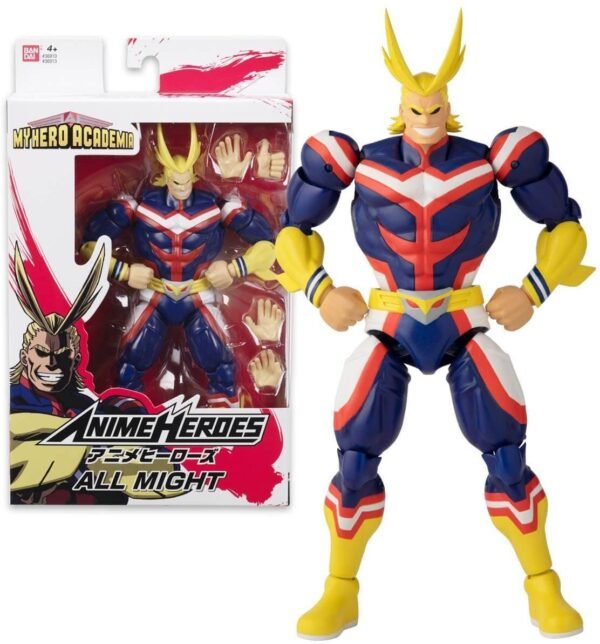 All Might Action Figure 17 Cm My Hero Academia Bandai Anime Heroes
