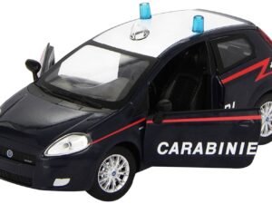 Fiat Grande Punto Carabinieri Modellino Scala 1 24 Diecast Metallo Ufficiale