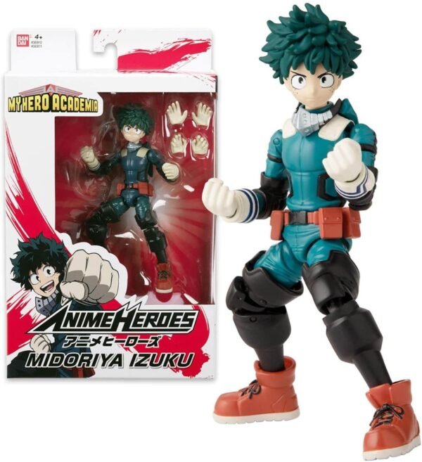 Midoriya Izuku Action Figure 17 Cm My Hero Academia Bandai Anime Heroes