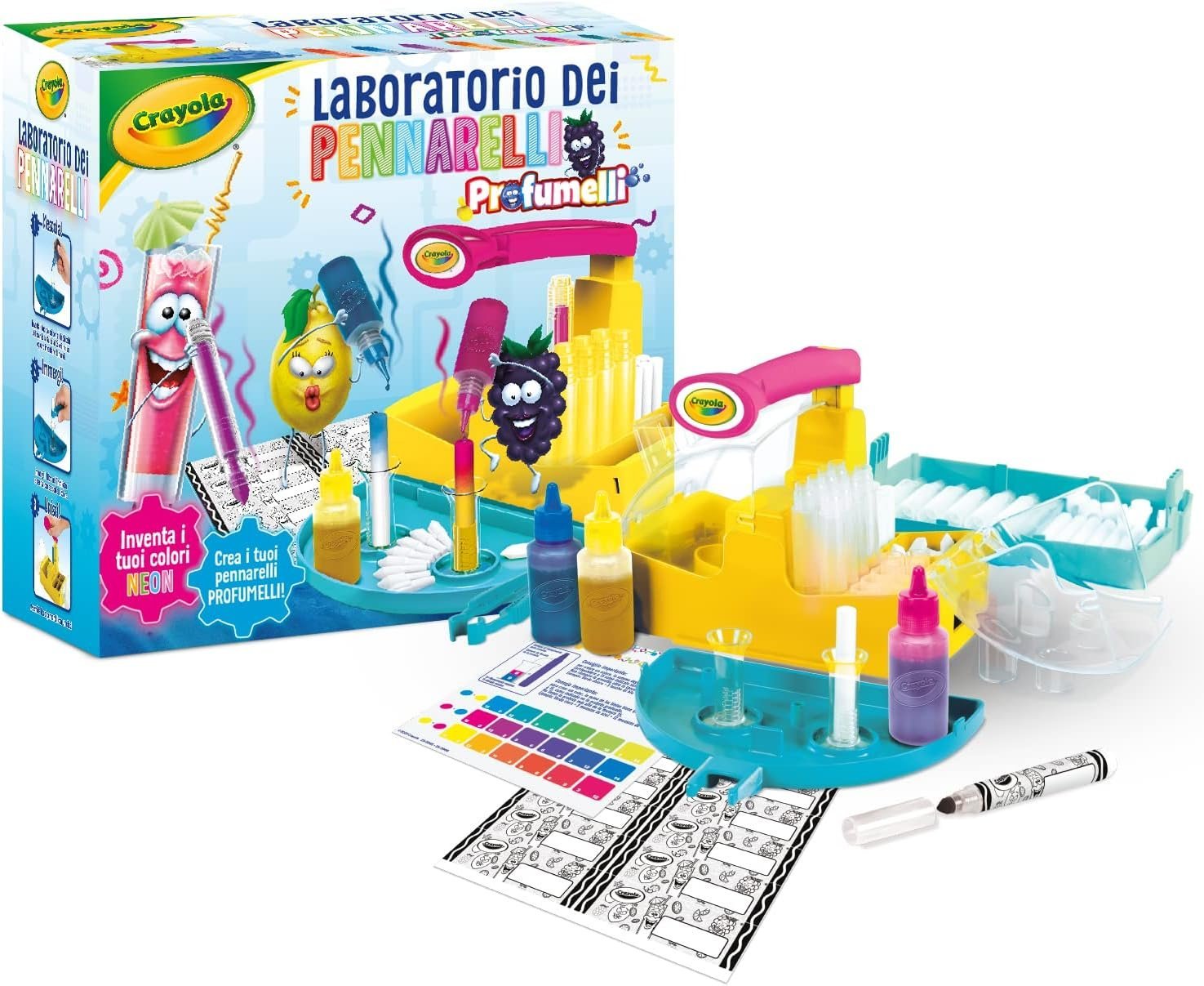 Laboratorio Dei Pennarelli Profumelli Neon Crayola