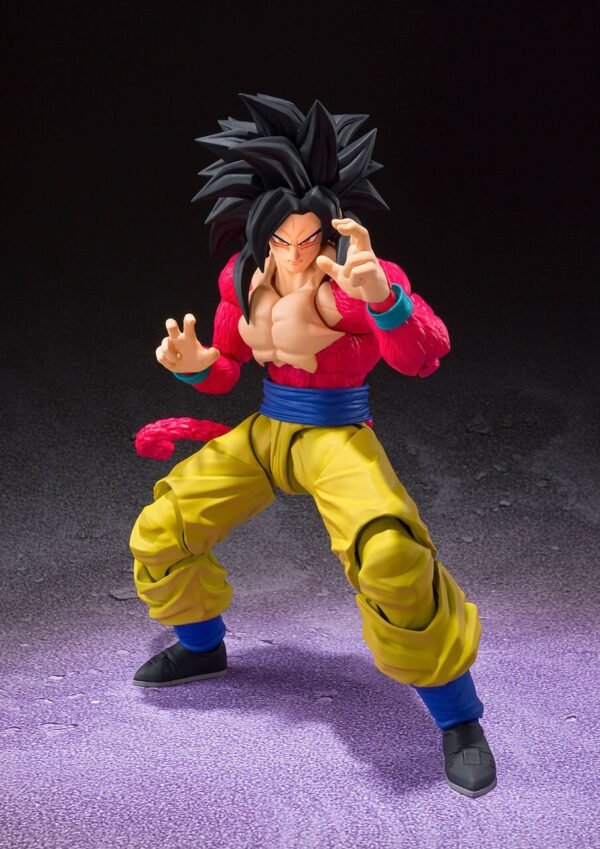 Son Goku Super Saiyan 4 S H Figuarts Bandai Tamashii Action Figure 15 Cm