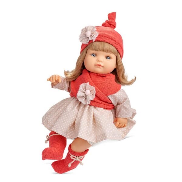 Claudia Rubia Bambolotto Silicone Berjuan 38 Cm