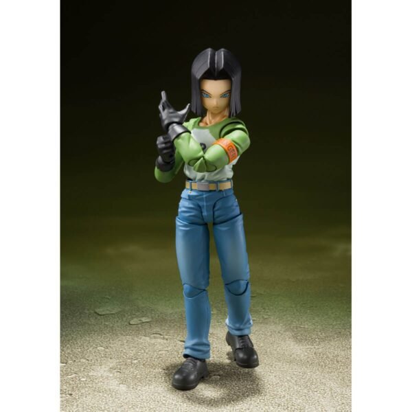 Android 17 Action Figure S H Figuarts Dragon Ball Super Bandai Tamashii February 2022