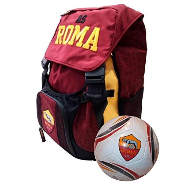Zaino Estensibile As Roma Con Pallone