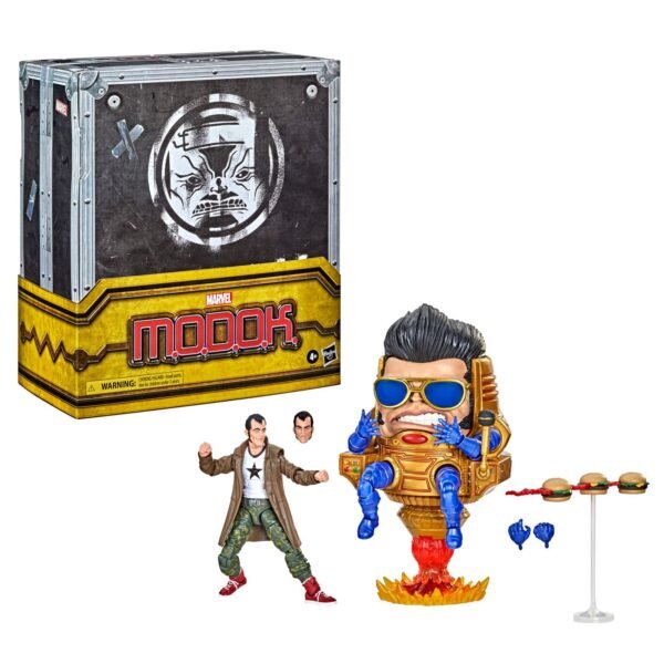 Elvis Modok World Domination Tour Marvel Legends Hasbro Pulse M O D O K And The Captain Figures Limited