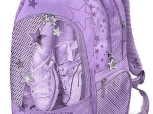 Zaino Scuola A Tre Cerniere Dimensione Danza Lavanda Viola