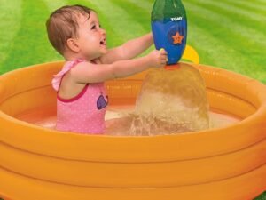 Fontana A Forma Di Razzo Tomy Gioco Bagnetto Bambini