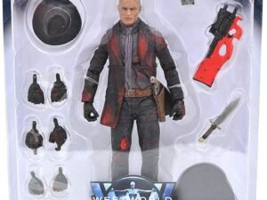 Westworld Action Figure Man In Black Battle Damaged Previews Exclusive 18 Cm